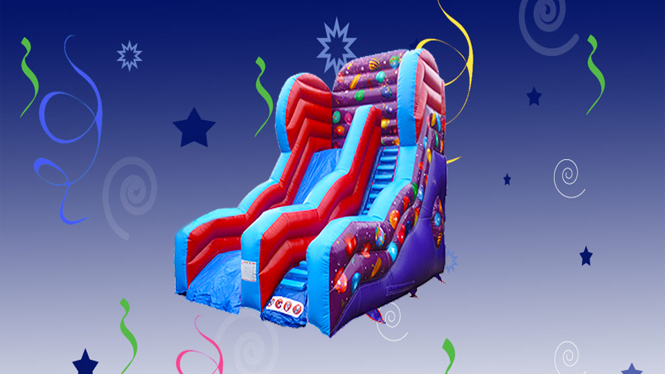 inflatable slide hire